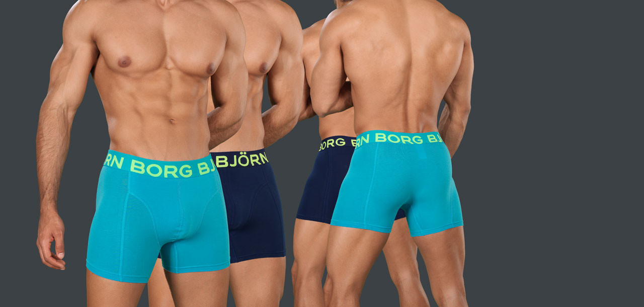 Bjorn Borg Neon Solid Boxershort 2-Pack 1335,