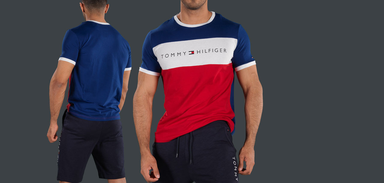 Tommy Hilfiger Logo Flag T-Shirt 170,