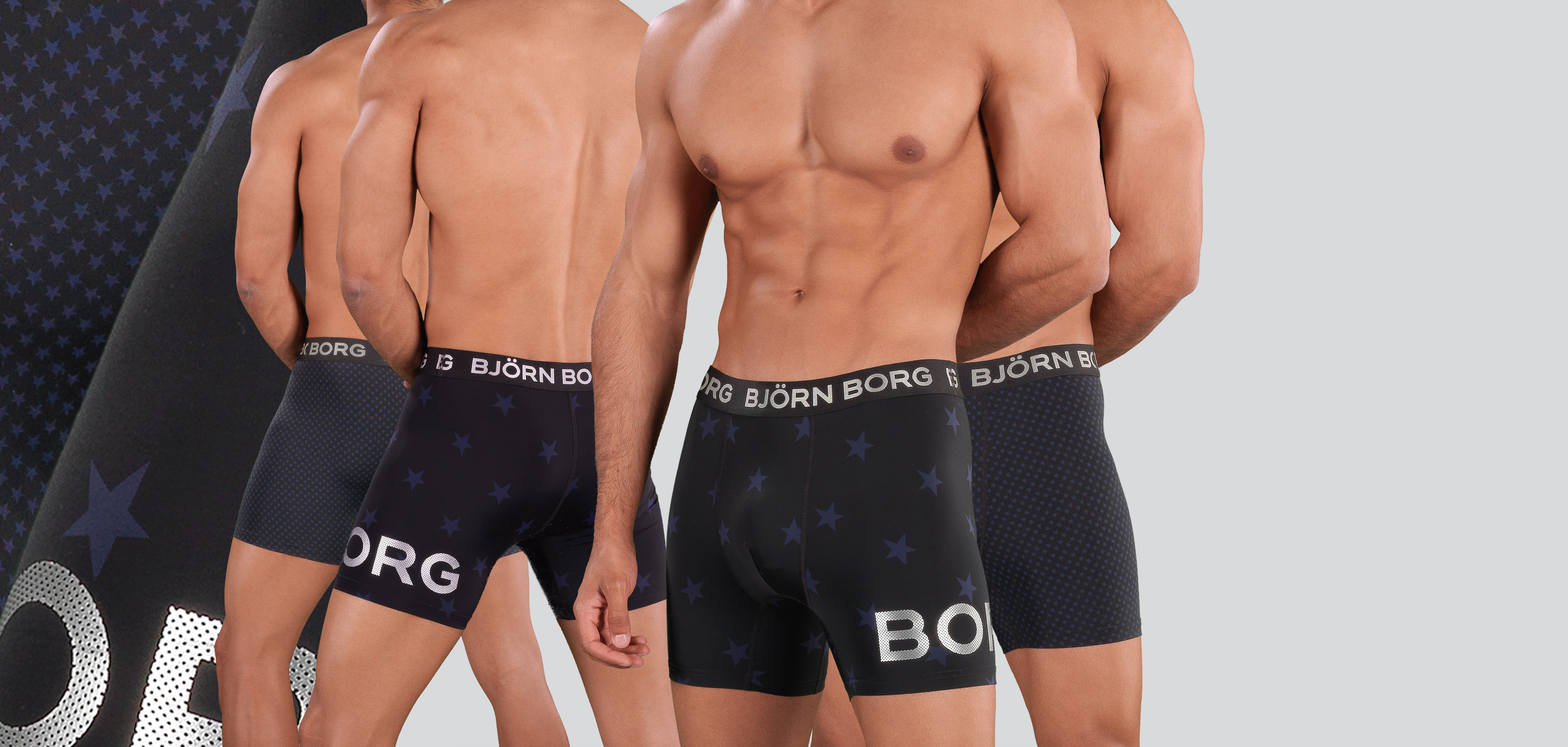 Bjorn Borg Performance Stars Boxershort 2-Pack 1159,
