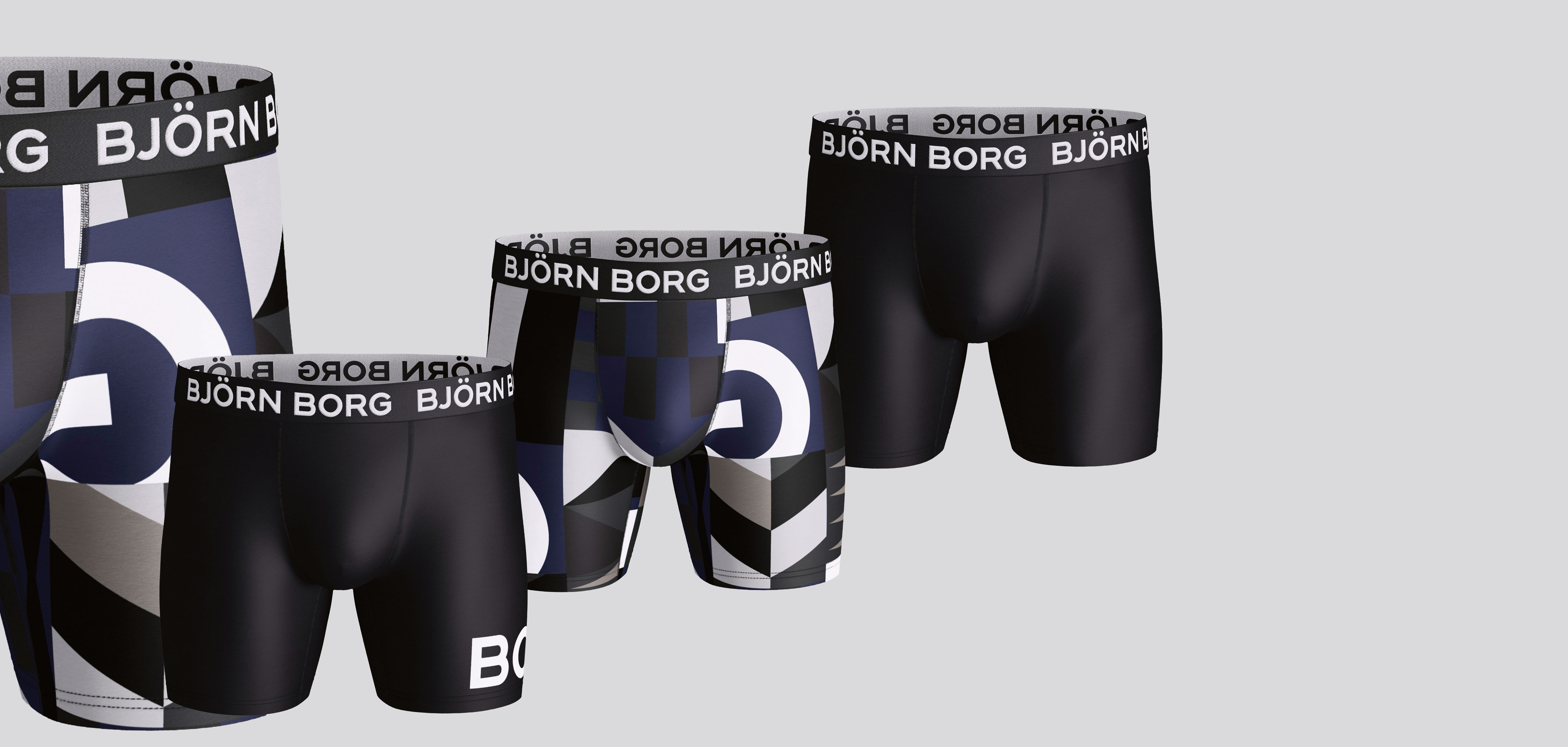 Bjorn Borg Performance Flag Boxershort 3-Pack 2054,
