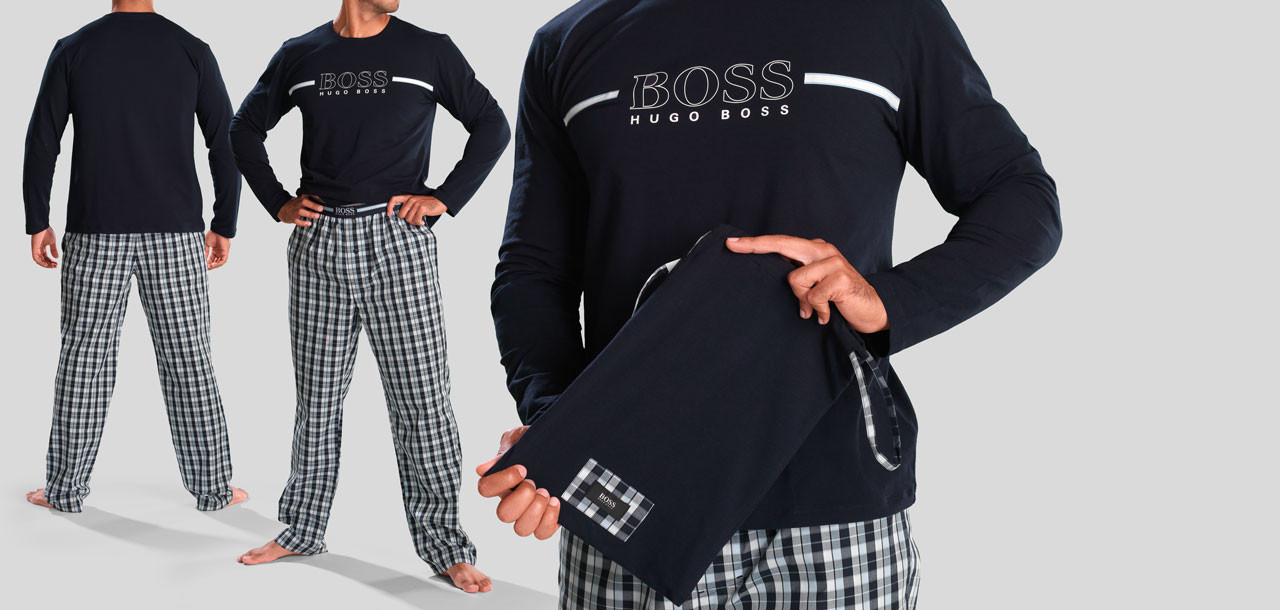 Boss Urban Long Pyjama Set 015