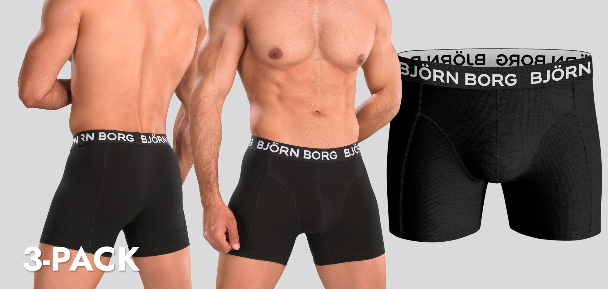 Bjorn Borg Core Boxershort 3-Pack 1076