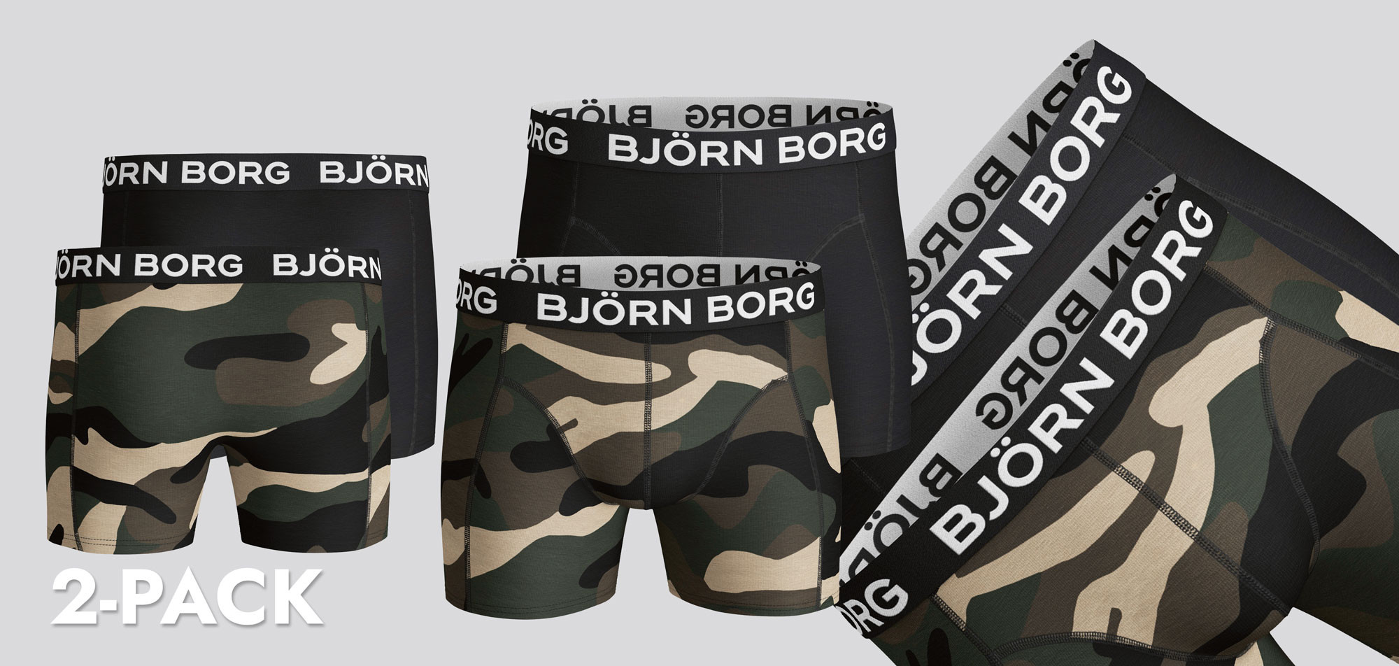 Bjorn Borg Core Boxershort 2-Pack 1681,
