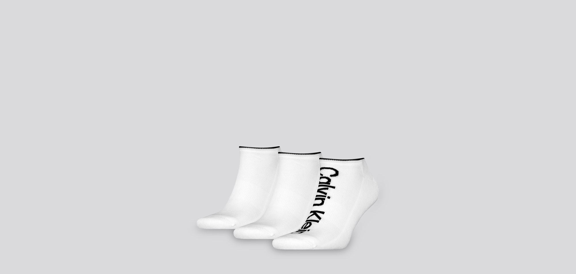 Calvin Klein Athleisure Sneakers Socks 3-Pack 724,