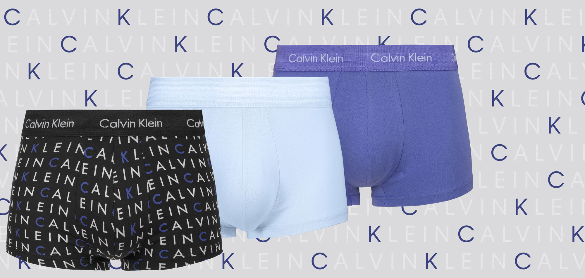 Calvin Klein Low Rise Trunk 3-Pack U2664G,
