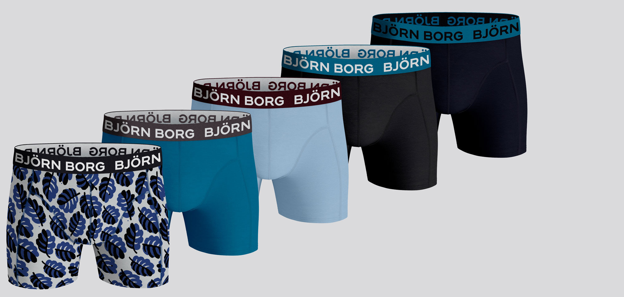 Bjorn Borg Boxershort 5-Pack 566 Cotton Stretch MP004,