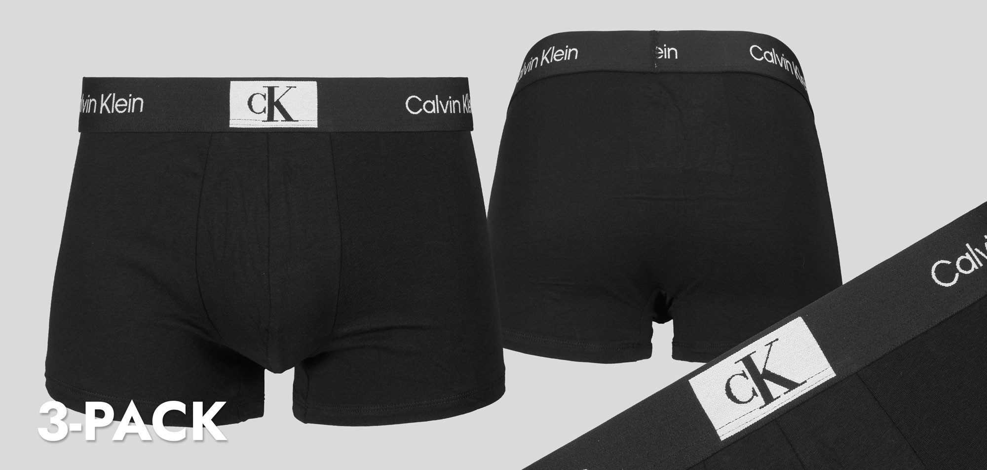 Calvin Klein Trunk 3-Pack NB3528A 1996,
