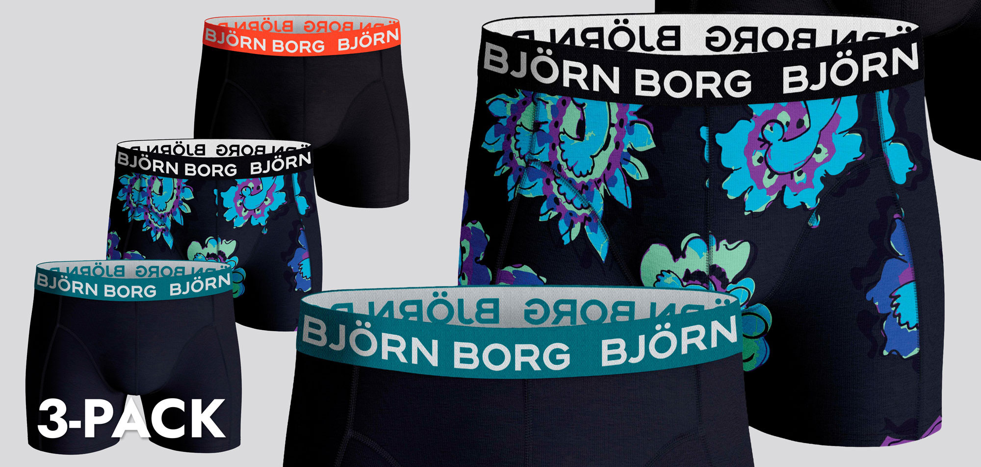 Bjorn Borg Boxershort 3-Pack 721 MP008,