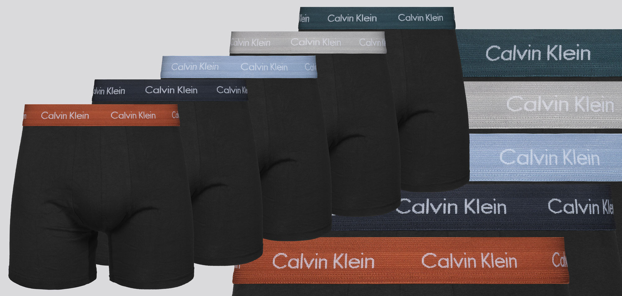 Calvin Klein Boxer Brief 5-Pack NB3794A Classic Fit,