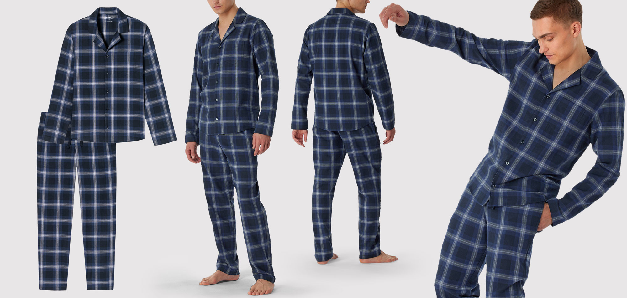 Schiesser Pyjama Long 276,