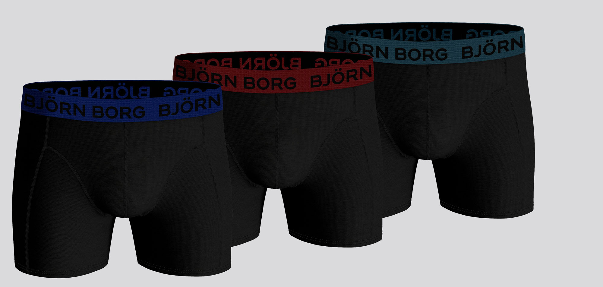 Bjorn Borg Boxershort 3-Pack 608 Cotton Stretch MP010,