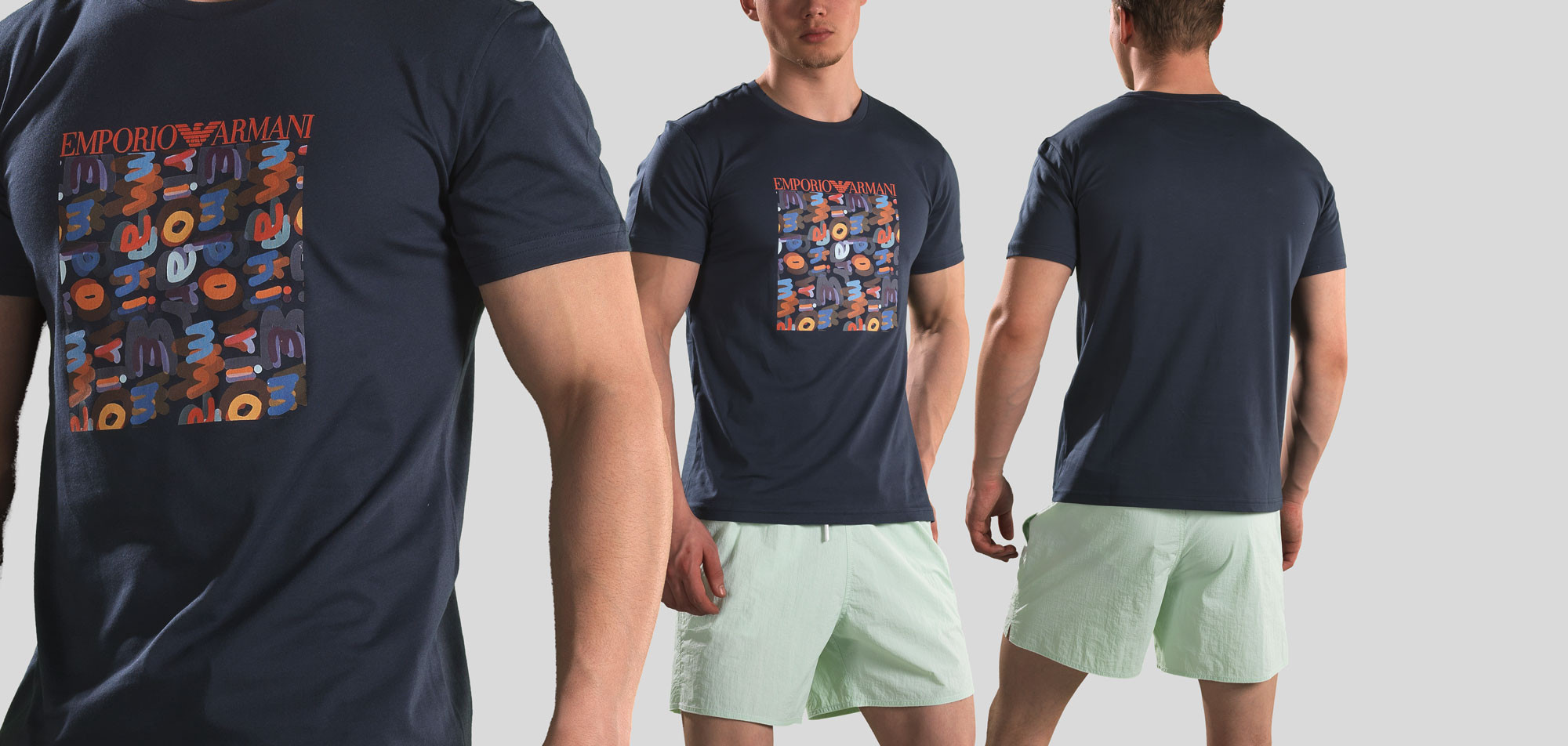 Emporio Armani T-Shirt Beachwear 4R469,